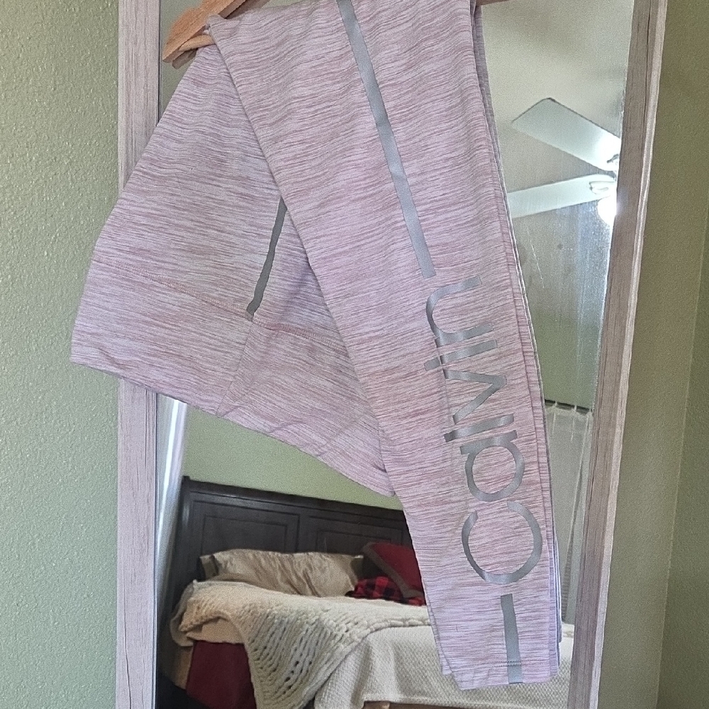Calvin Klein Heathered Gray Leggings